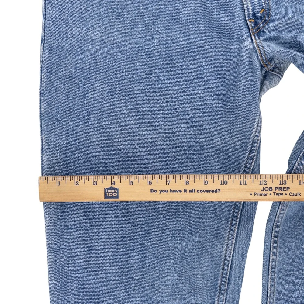 VTG Levis 550 Men 42x34 (40x32 actual) Blue Jeans Relaxed Fit Tapered Distressed